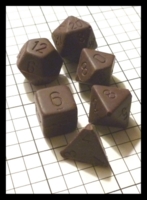 Dice : Dice - Dice Sets - Chocolate Dice by Dice Candies - GenCon Gift KC Aug 2012